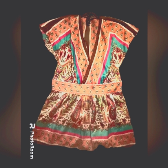 Nicole Miller Tops - SOLD Nicole Miller silk boho top